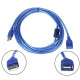Кабель-подовжувач USB AM/AF 1,4м силіконовий