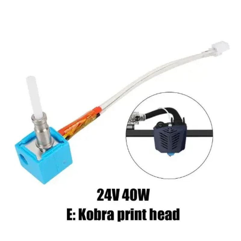 Хотенд aimsoar для 3D принтера ANYCUBIC Kobra 0.4мм, 24V 40W