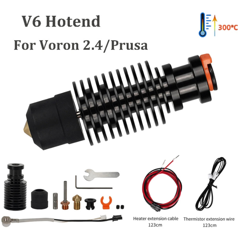 Хотенд Hhiddo для 3d принтера Voron 2.4, Prusa i3 MK3S, Ender-3 CR-10 та інших