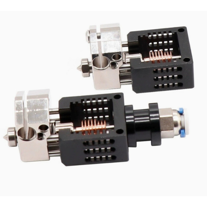 Аксесуари для 3D-принтерів Комаito Extruder High Flow Efficient Heat Dissipation Головка для екструзії з покриттям із міді Vpron