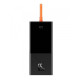 УМБ Power Bank Baseus Elf Digital Display 20000mAh 65W 5A, QC3.0+PD3.0 и c Type-C кабелем 65W Black