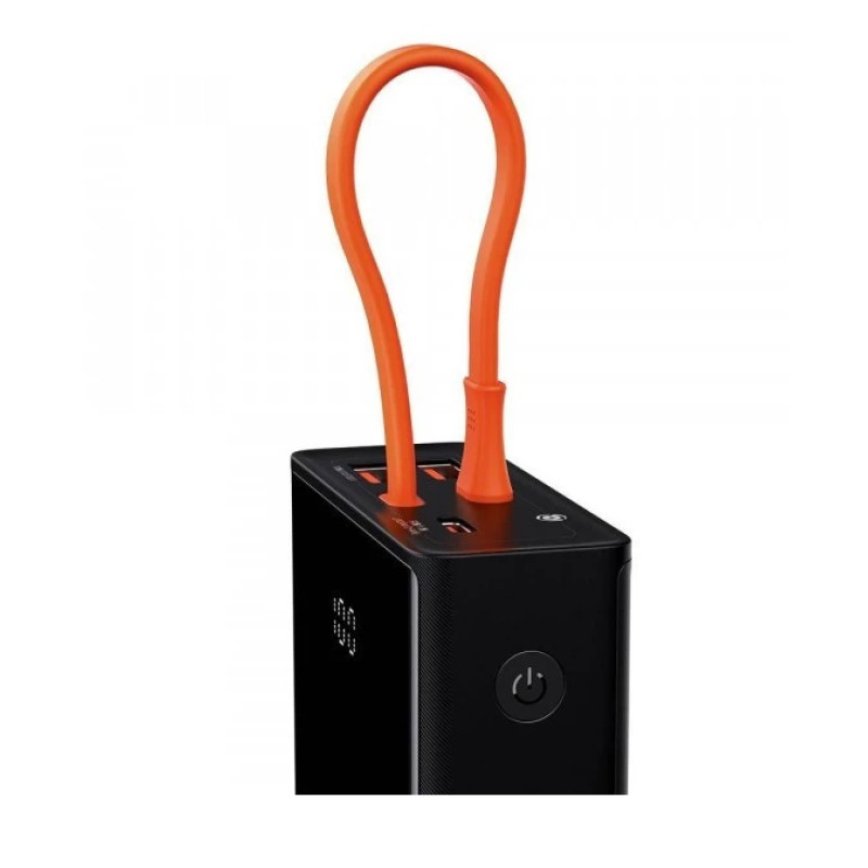 УМБ Power Bank Baseus Elf Digital Display 20000mAh 65W 5A, QC3.0+PD3.0 и c Type-C кабелем 65W Black