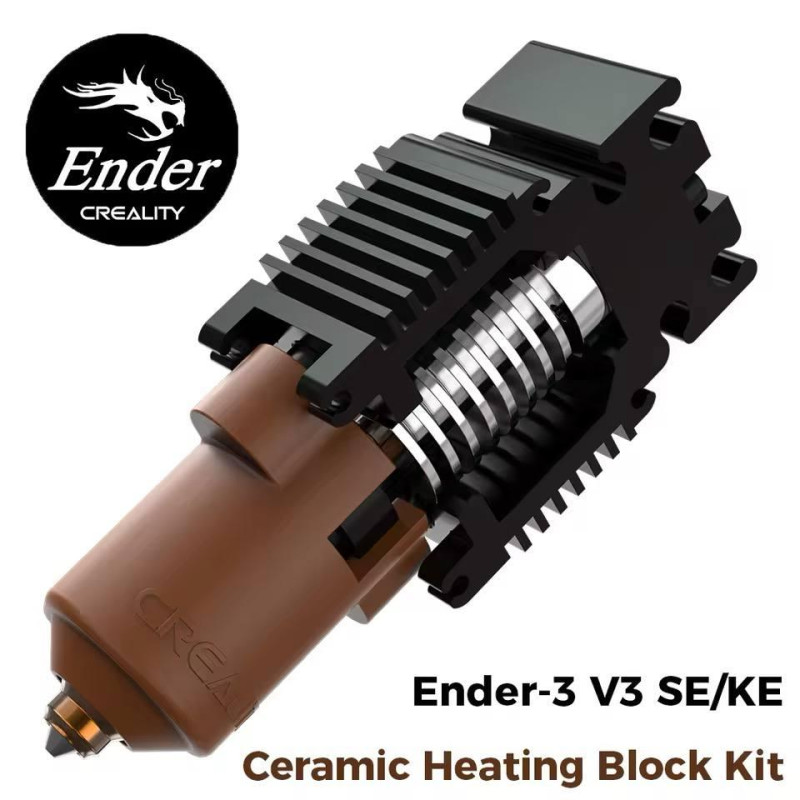 Ender-3 V3 SE/KE Комплект Хотенду Creality оригінал, керамічний нагрівальний блок