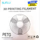PETG-пластик Sunlu (Graphite) філамент для 3D принтера 1.75 мм 1 кг