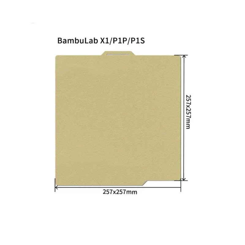 Пластина (стіл) з PEI-покриттям Bambu Lab For X1 Series/P1 Series/A1 Чорний