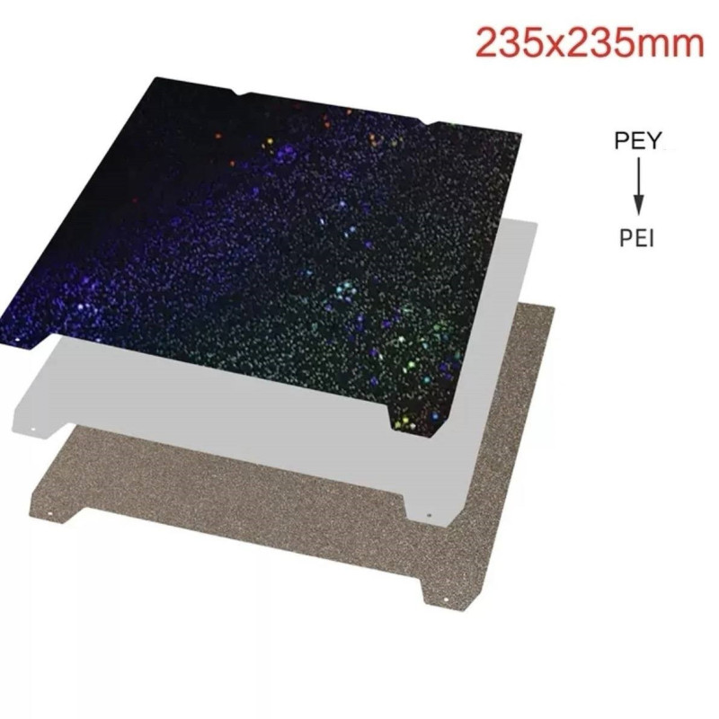 Килимок 235*235 PEI-PEY  Creality K1/ Ender 3 S1/S1 Pro та ін.