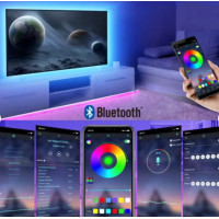 Світлодіодна стрічка RGB LED-підсвітка для телевізора (Bluetooth 3м)
