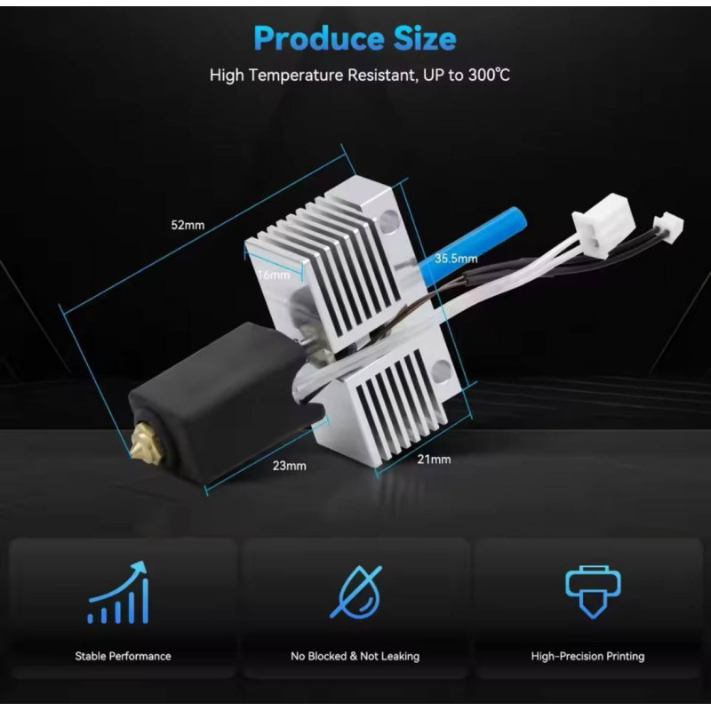 Hotend для Neptune 4 Plus/Max Hot End Kit