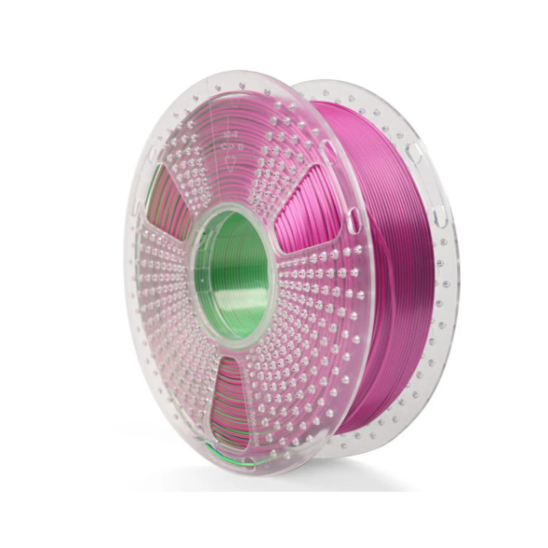 Пластик/філамент для 3D-друку SUNLU Silk PLA + Tri Color Blue Green Purple (1.75, 1kg)