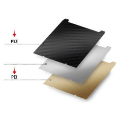 PEI-PEТ пластина 310x315 (без магнітної бази)