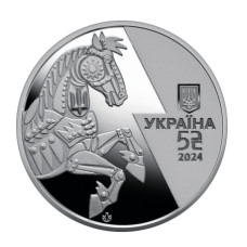Пам’ятна монета «Українська бавовна. БТР – 4Е ”Буцефал” (2024)