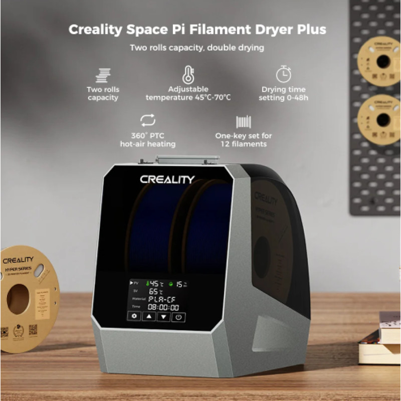 Cушка Creality Space Pi Filament Dryer Plus TWO ROLLS на 2 котушки