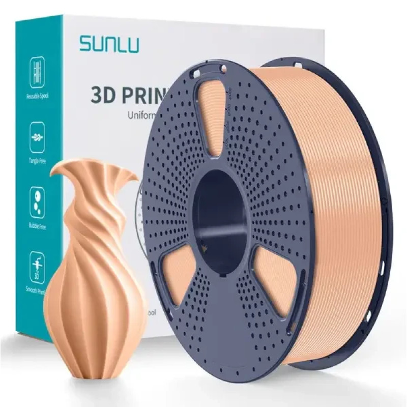 PLA-пластик Beige/Бежевий Sunlu для 3D-принтера 1.75 мм, 1kг