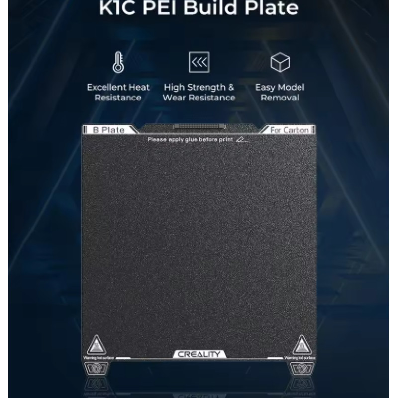 Оригінальна магнітна накладка Creality K1C PEI 235*235 мм. Без магніту