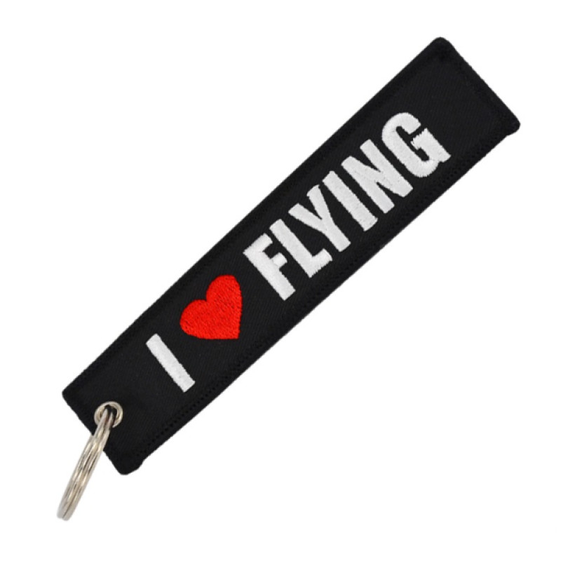Брелок I Love Flying двосторонній принт