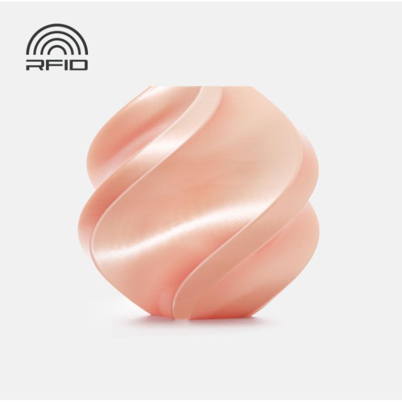 PLA Silk+ Pink (13207) — Bambu Lab пластик для 3д друку на котушці