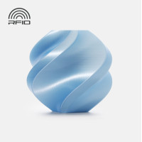 PLA Silk+ Baby Blue (13603) -  Bambu Lab пластик для 3д друку на котушці