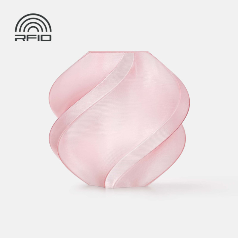 PETG Translucent Pink (32200) - пластик Bambu Lab для 3д друку без котушки (Refill)