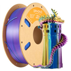 Філамент ERYONE PLA Silk триколірний  Gold & Blue & Purple