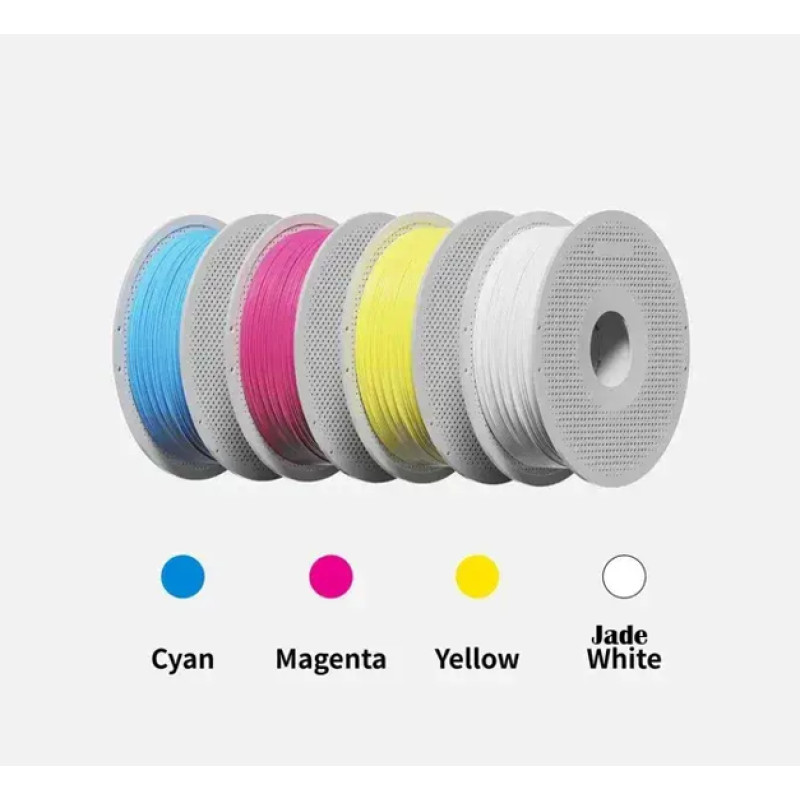 Набір пластику BAMBU LAB для 3D друку PLA-BASIC CMYK 1,75ММ 4КГ