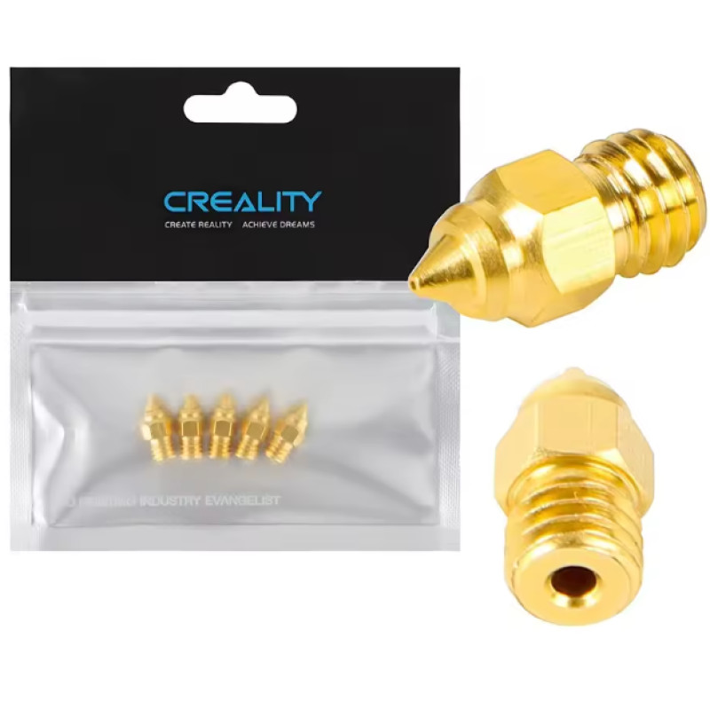 Creality набір сопел 0,2 мм MK для Ender 3S1/Pro/CR6-SE (5 шт.)