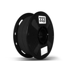 PETG пластик 333Print Black/Чорний – філамент для 3D-друку 1.75 мм,1 кг