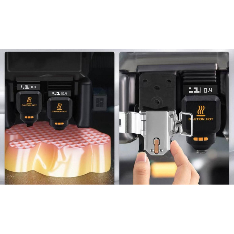Bambu Lab P2S / H2 Series Хотенд в зборі зі змінним соплом 0.4 мм