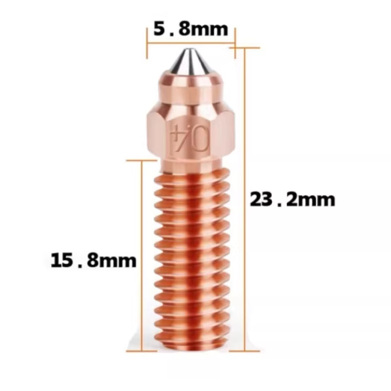 Сопло 0,4 біметалеве Creality K1/K1 MAX, Ender 3 V3 KE, CR-M4