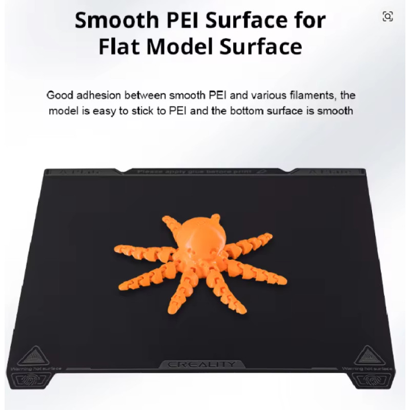 Оригінальна Smooth PEI-платформа 310×315 мм для Creality для K1 Max