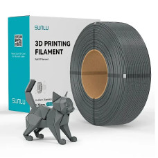 SUNLU REFILLS PETG Graphite/Графіт пластик для 3д печати 1кг
