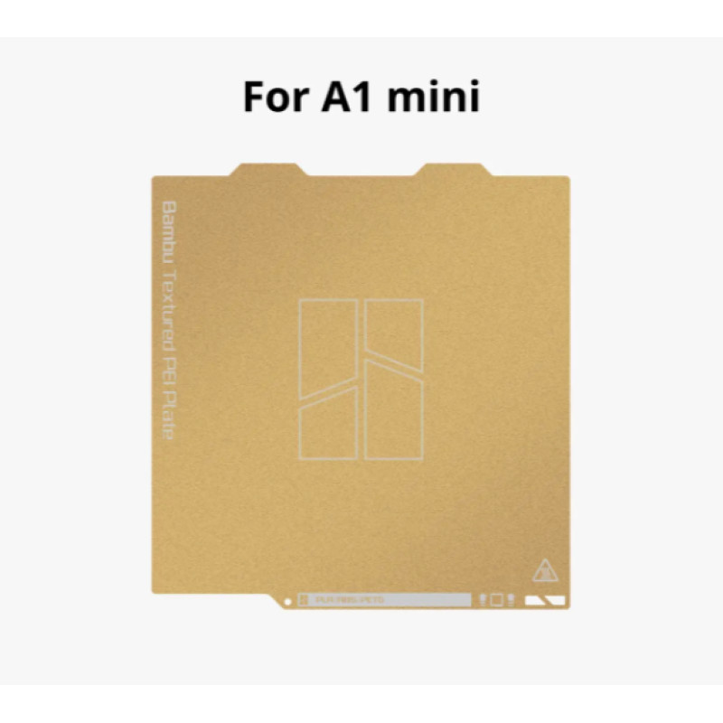Bambu Lab A1 mini Пластина з Текстурованим PEI покриттям Textured PEI Plate (оригінал, FAP009)