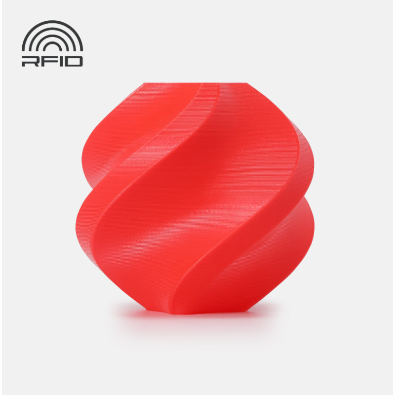 Bambu Lab TPU for AMS пластик для 3д-друку Red з котушкою (1.75 мм, 1 кг) (53200)