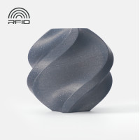 Bambu Lab PLA Sparkle пластик для 3д-друку Slate Gray Sparkle з котушкою (1.75 мм, 1 кг) (13102)