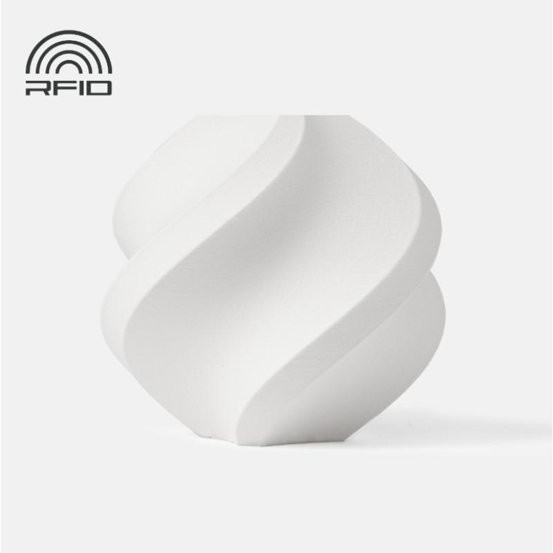Bambu Lab PLA Aero пластик для 3д-друку White з котушкою (1.75 мм, 1 кг) (14102)