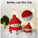 Bambu Lab PLA Lite пластик для 3д-друку Gray без котушки (1.75 мм, 1 кг) (16101)