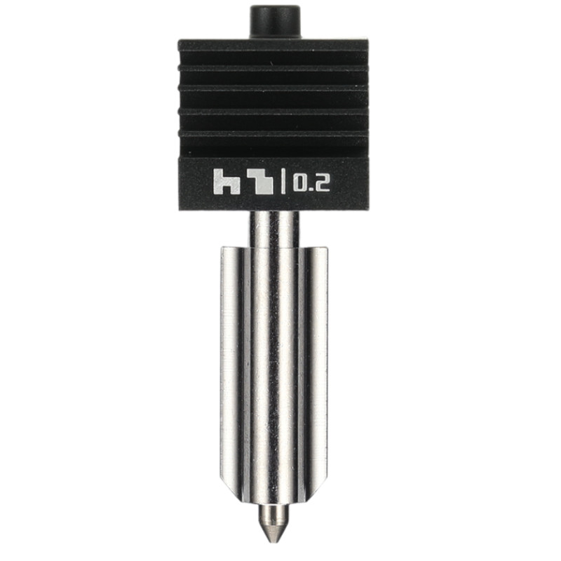 Bambu Lab хотенд у зборі 0.2 мм із нержавіючої сталі для P2S / H2 Series ( Оригінал, FAH059)