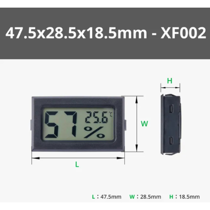 Bambu Lab цифровий термометр-гігрометр вбудований для AMS / Dry Box (Оригінал, XF002)