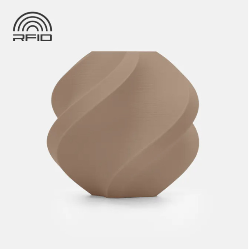 Пластик Bambu Lab PLA Matte Latte Brown для 3D принтера, 1.75 мм, (без котушки)