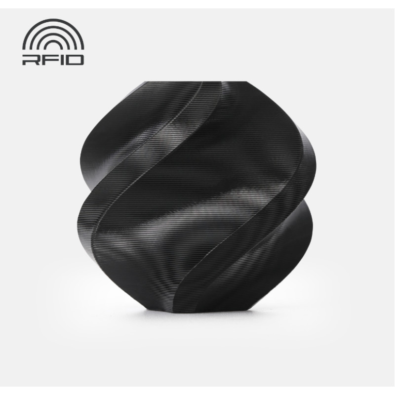 Bambu Lab PC FR вогнестійкий полікарбонатний філамент (Black 63100)