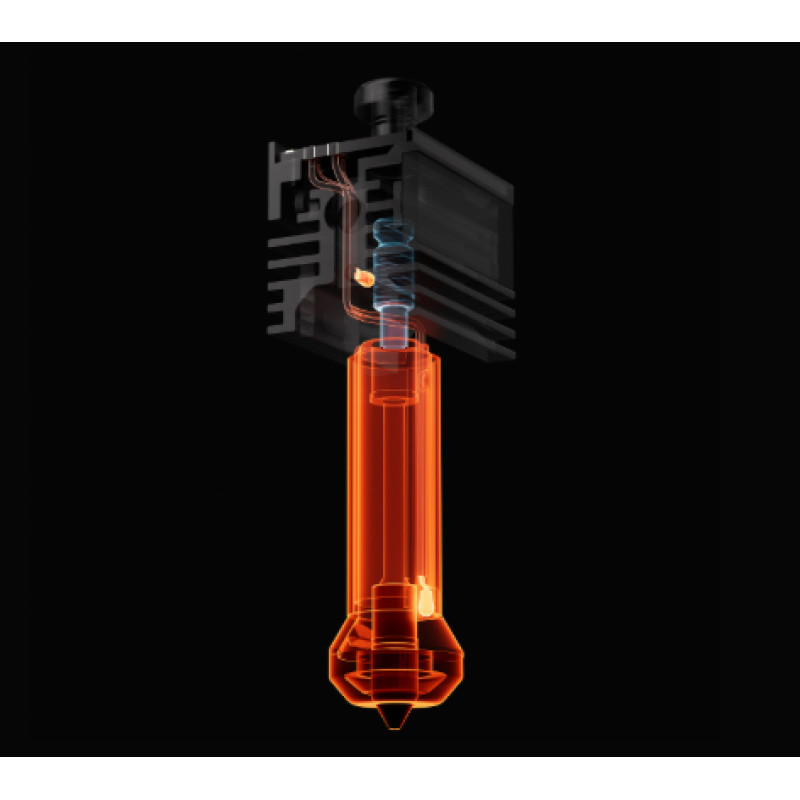 Bambu Lab H2C сопло 0.4 мм із загартованої сталі ( Оригінал, FAH051 )