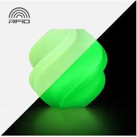 Bambu Lab філамент PLA Glow Green (15500) з котушкою