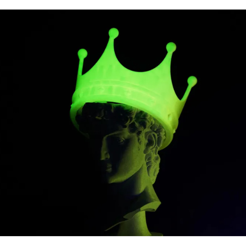 Bambu Lab філамент PLA Glow Green (15500) з котушкою