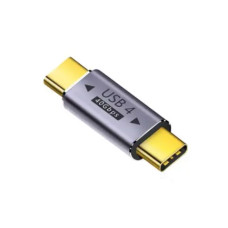 Адаптер USB Type-C (тато) – USB Type-C (тато) USB4 40Gbps PD 100W, 8K/60Hz