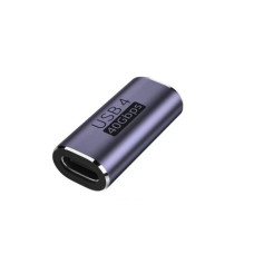 Адаптер USB Type-C (мама) – USB Type-C (мама) USB4 40Gbps PD 100W, 8K/60Hz
