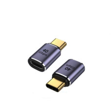 Адаптер USB Type-C (тато) – USB Type-C (мама) USB4 40Gbps PD 100W, 8K/60Hz