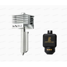 Хотенд Bambu Lab P2S / X2D 0.2 мм із загартованої сталі (у зборі)