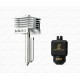 Хотенд Bambu Lab P2S / X2D 0.2 мм із загартованої сталі (у зборі)